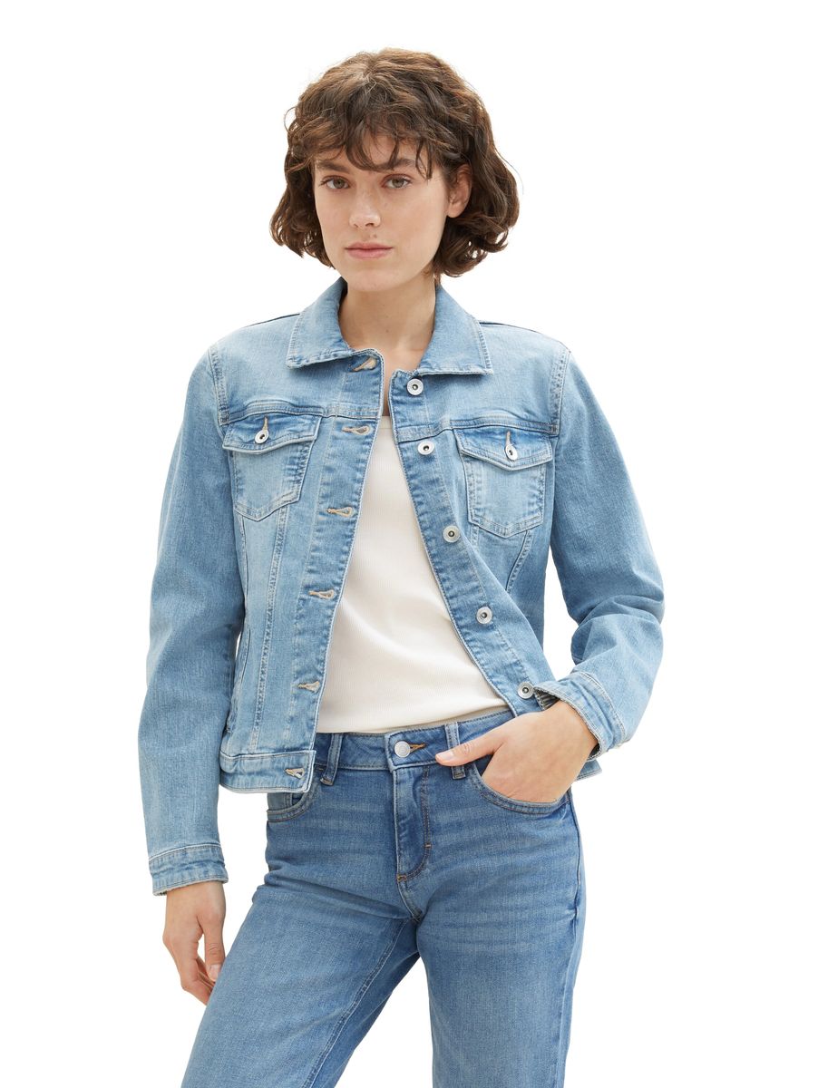 Klassische Trucker-Jacke mit Brusttaschen