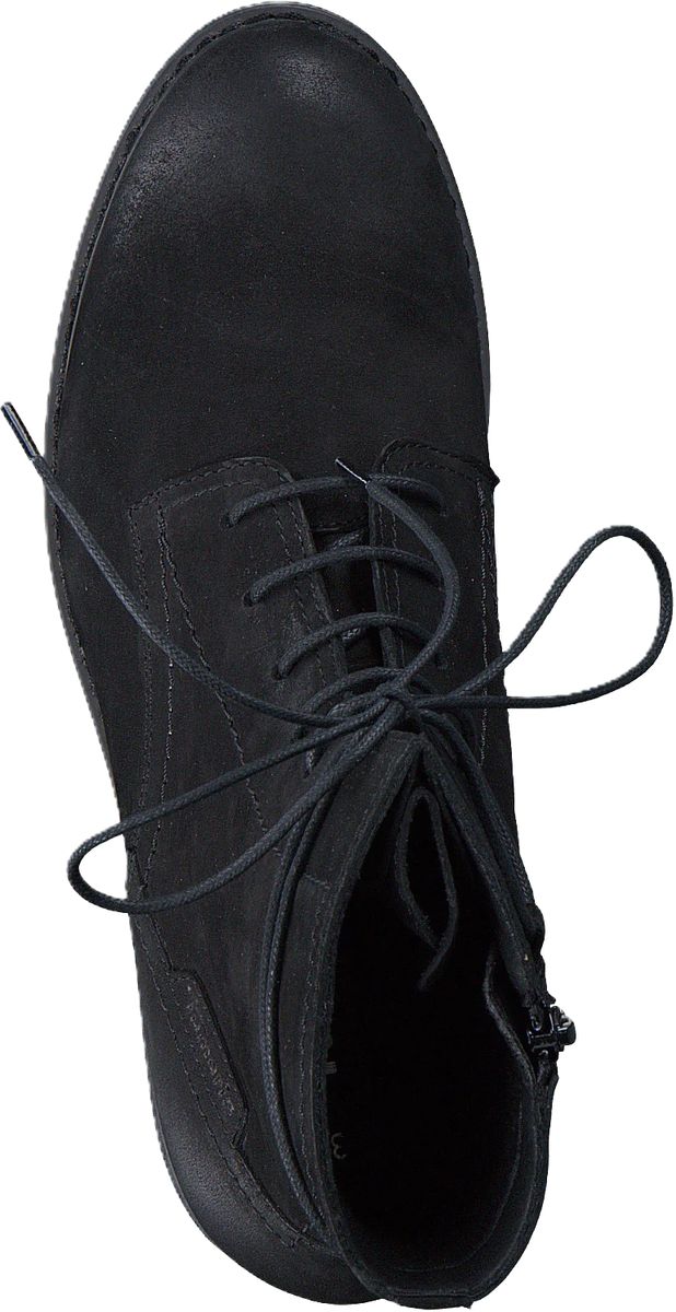Klassische Schnürstiefeletten aus Wildleder