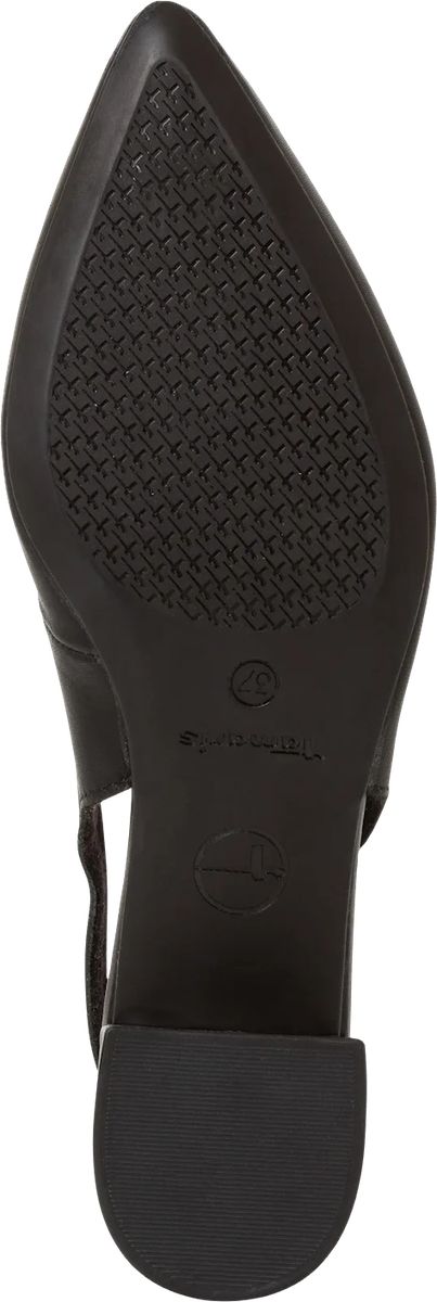 Slingpumps mit spitzer Kappe und Blockabsatz