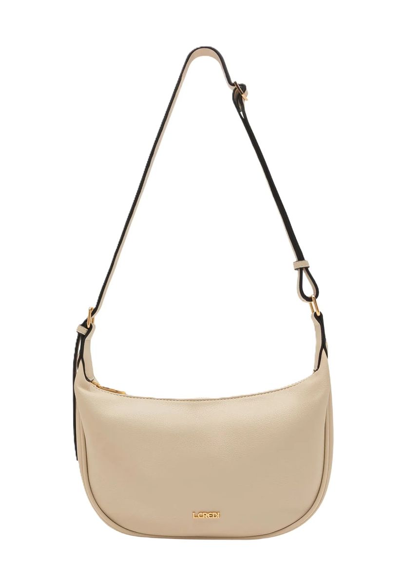 Elegante abgerundete Tasche aus Kunstleder