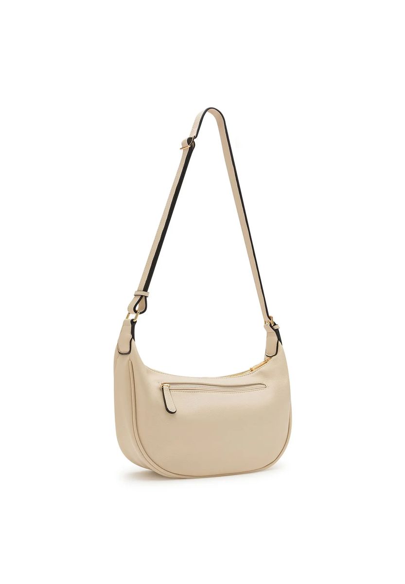 Elegante abgerundete Tasche aus Kunstleder