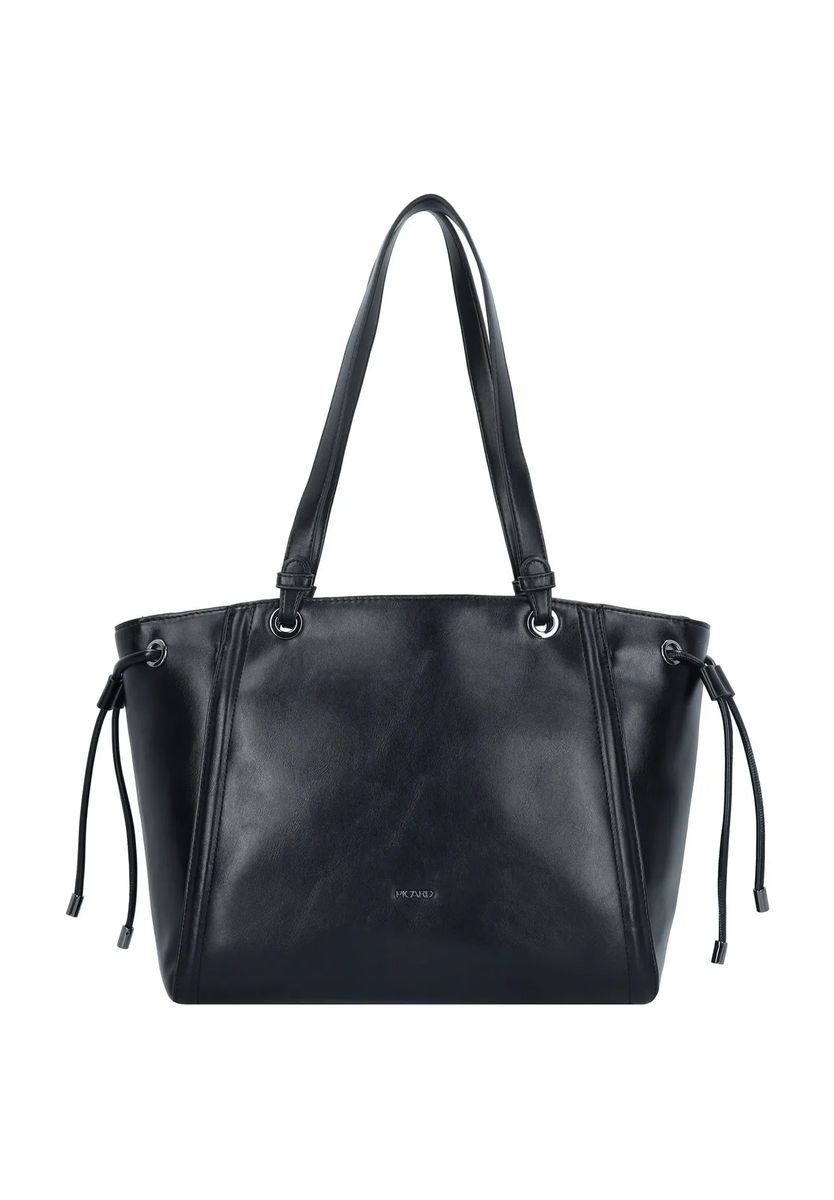Minimalistische Schultertasche mit Kordelzug
