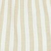 Gestreifte U-Boot-Ausschnitt Bluse mit Bindedetail
