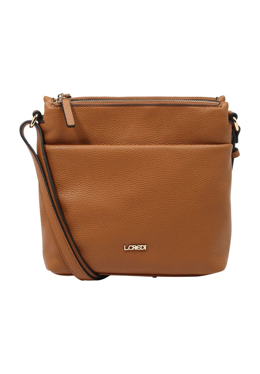Elegante Crossbody-Tasche mit Narbenstruktur