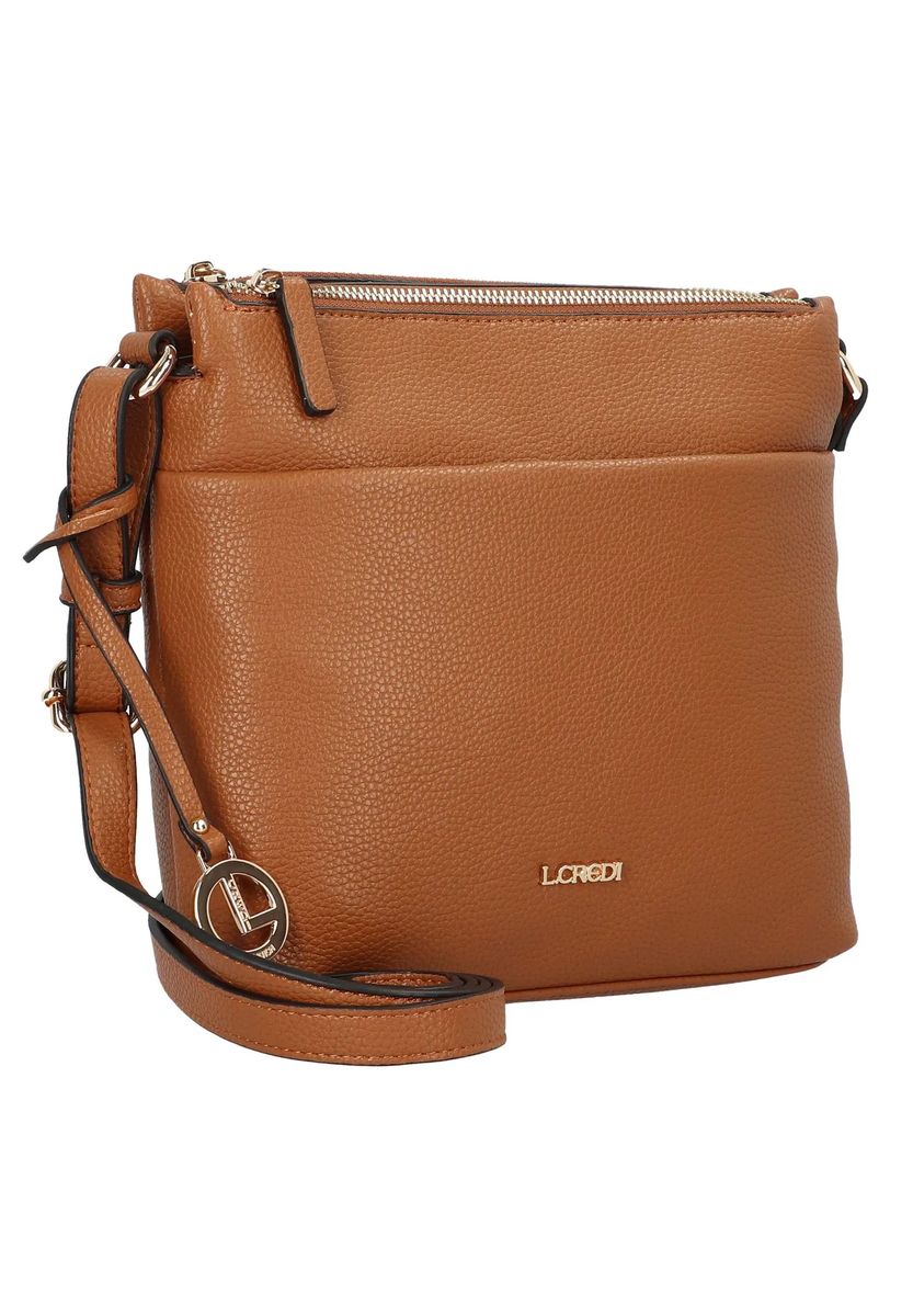Elegante Crossbody-Tasche mit Narbenstruktur