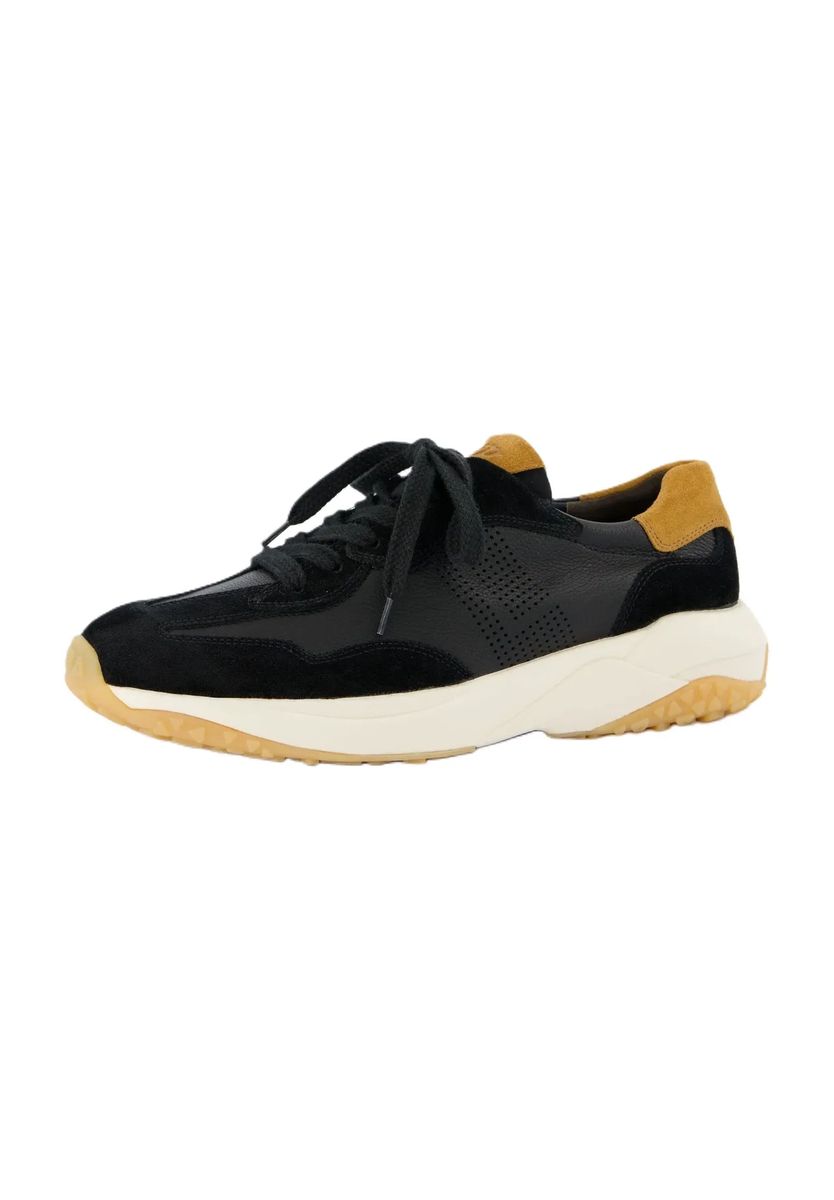 Chunky-Sneaker aus Materialmix