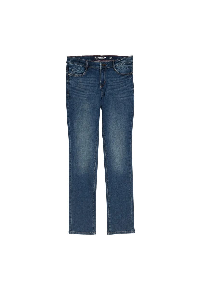 Gerade geschnittene Five-Pocket-Jeans