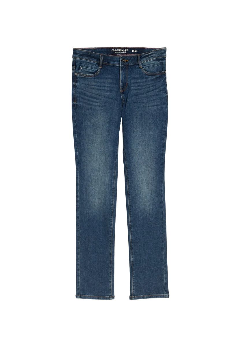 Gerade geschnittene Five-Pocket-Jeans