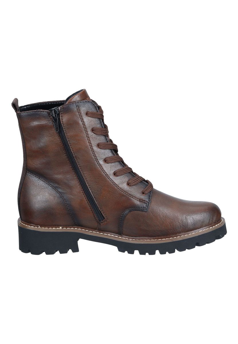 Klassische Schnürstiefeletten aus Leder