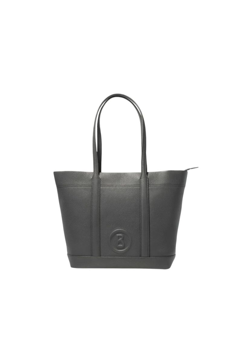 Shopper aus strukturiertem Leder