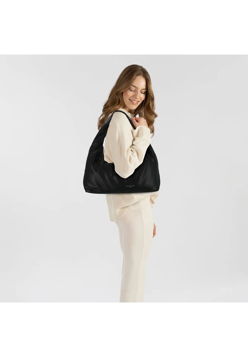 Weiche Leder-Hobo-Tasche im Beutelstil