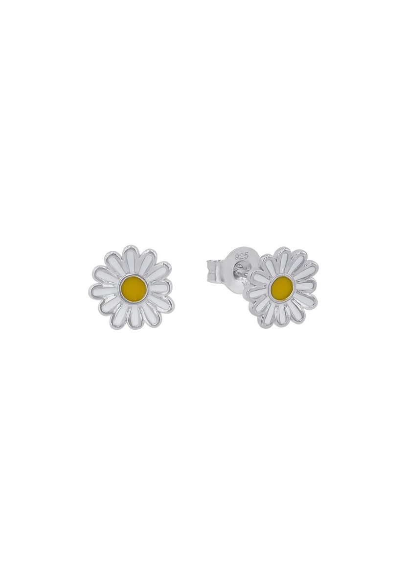 Emaille Gänseblümchen Blumen Ohrstecker