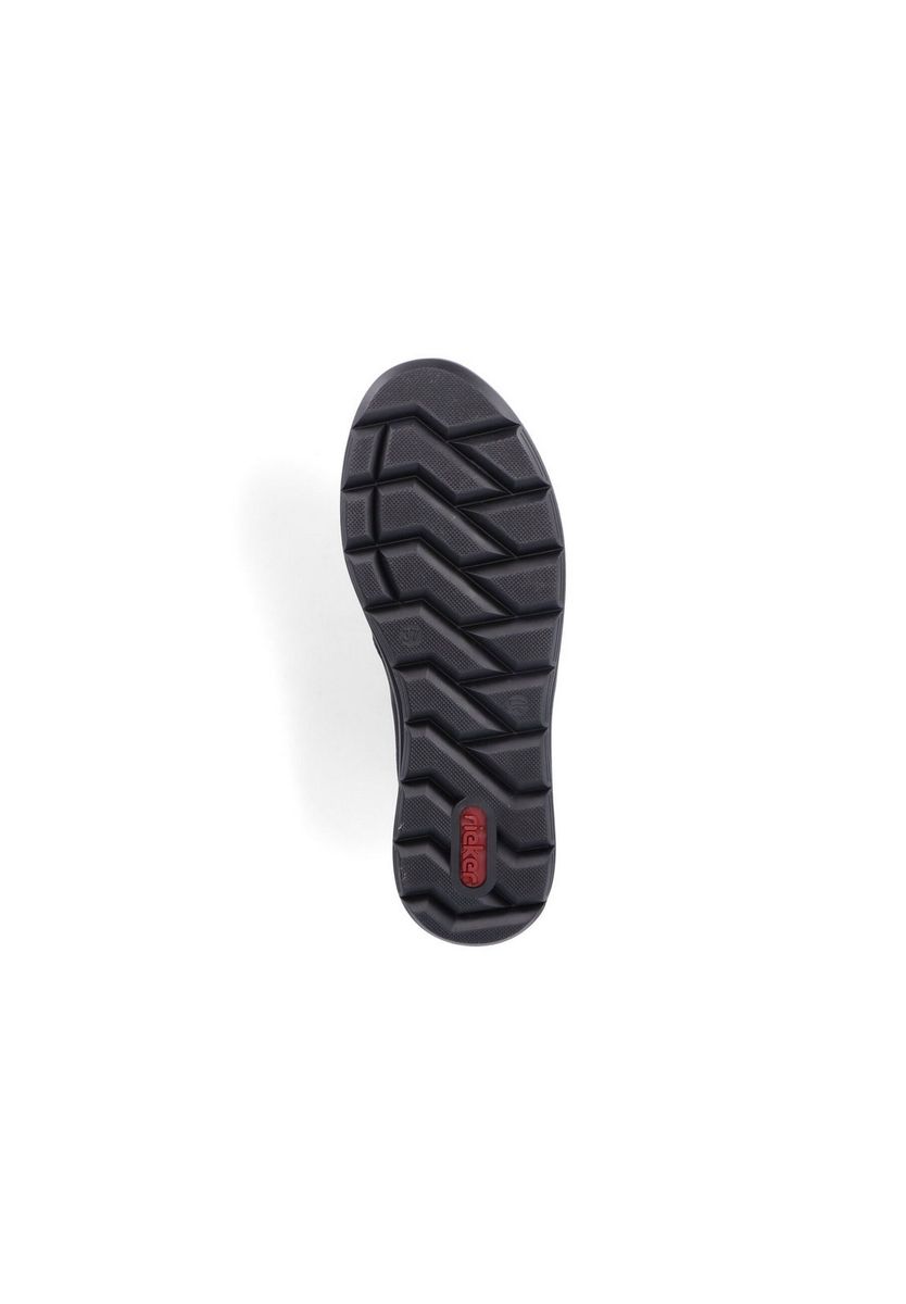 Stiefeletten mit Raffung und Reißverschluss