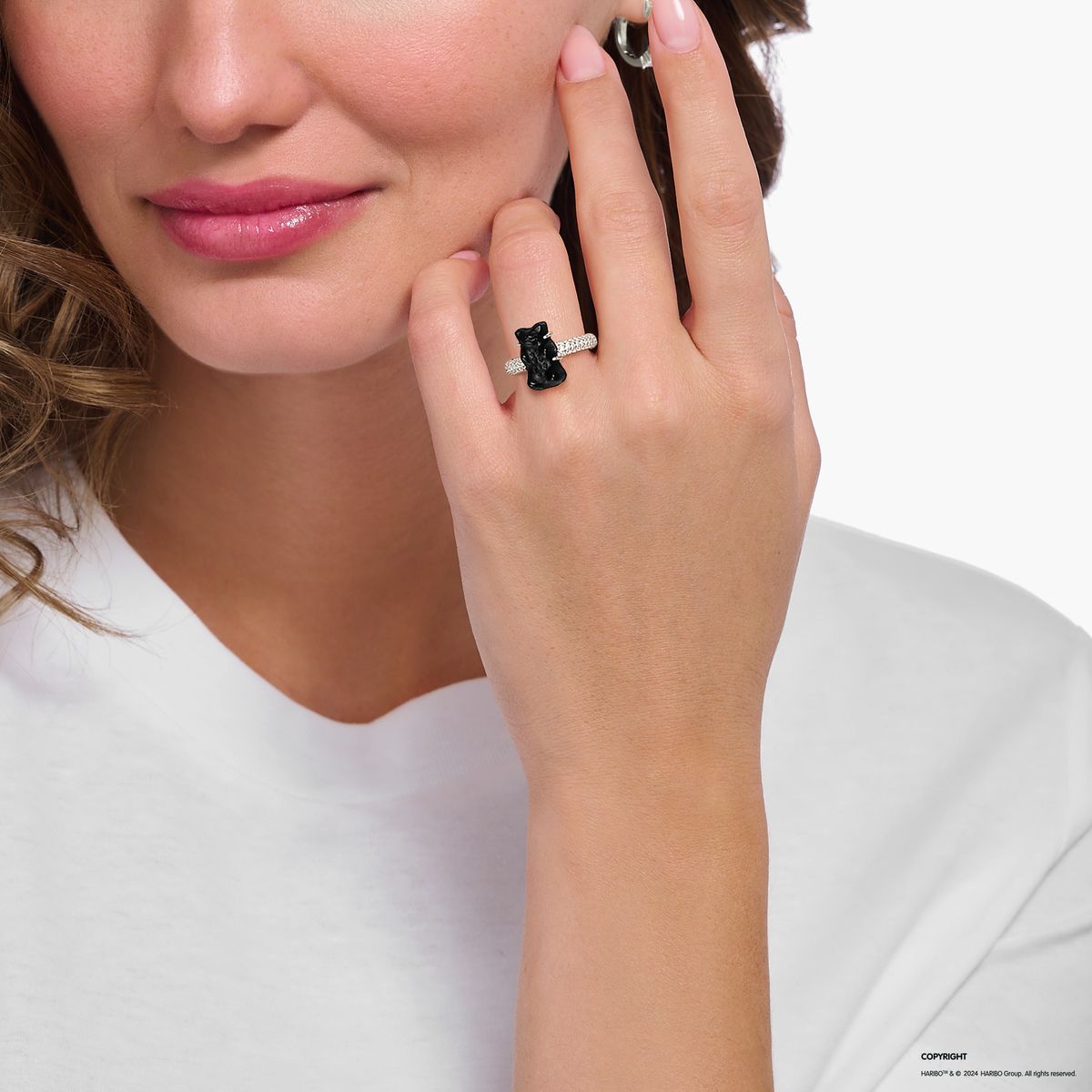 Funkelnder Gummybär-Statement-Ring