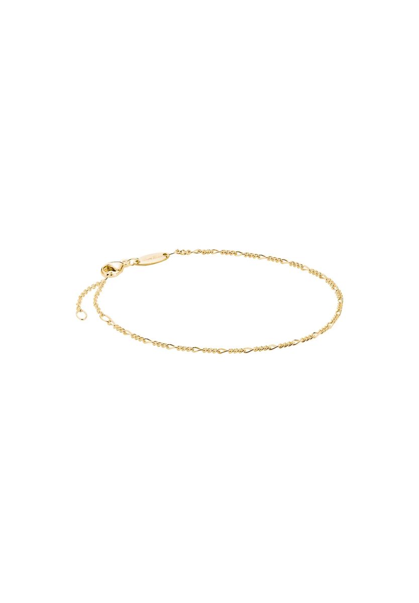 Klassisches vergoldetes Figaro-Armband