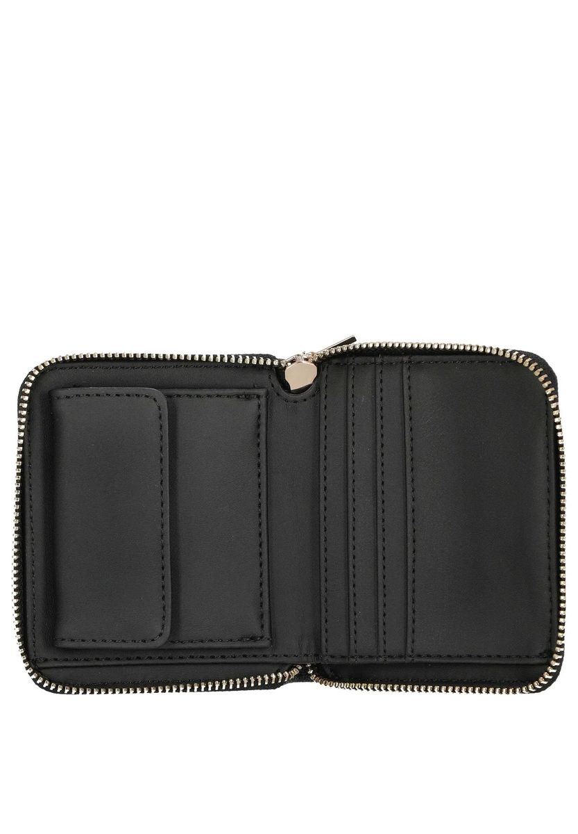 Kleine Geldbörse mit Monogramm-Muster