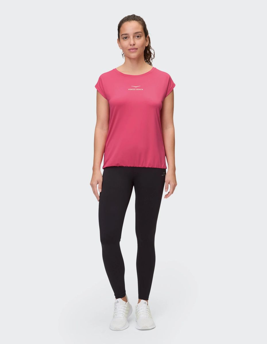 Funktionales Performance-T-Shirt mit Rundhals