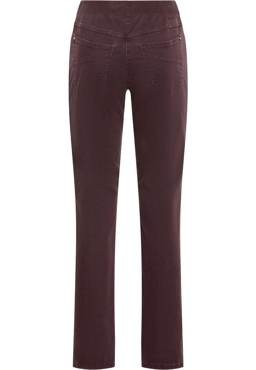 Slim Fit Stretch-Satinhose
