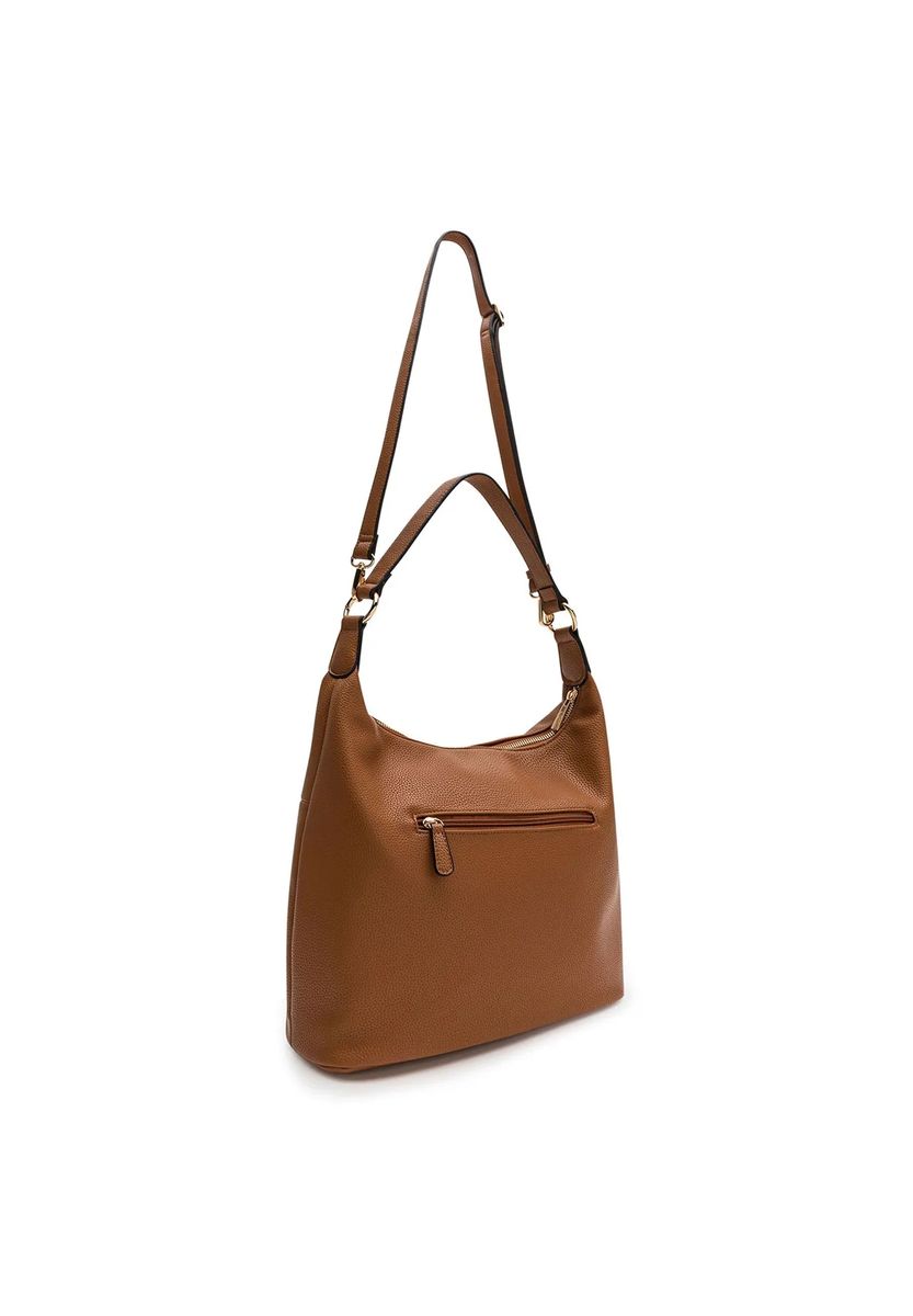 Hobo-Tasche aus genarbtem Kunstleder