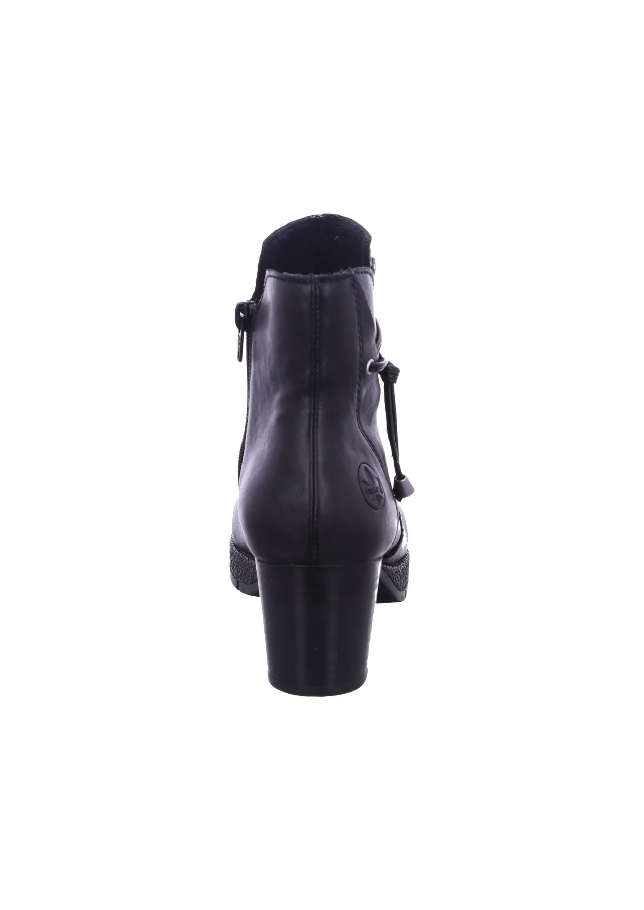 Stiefeletten mit Blockabsatz und Riemen