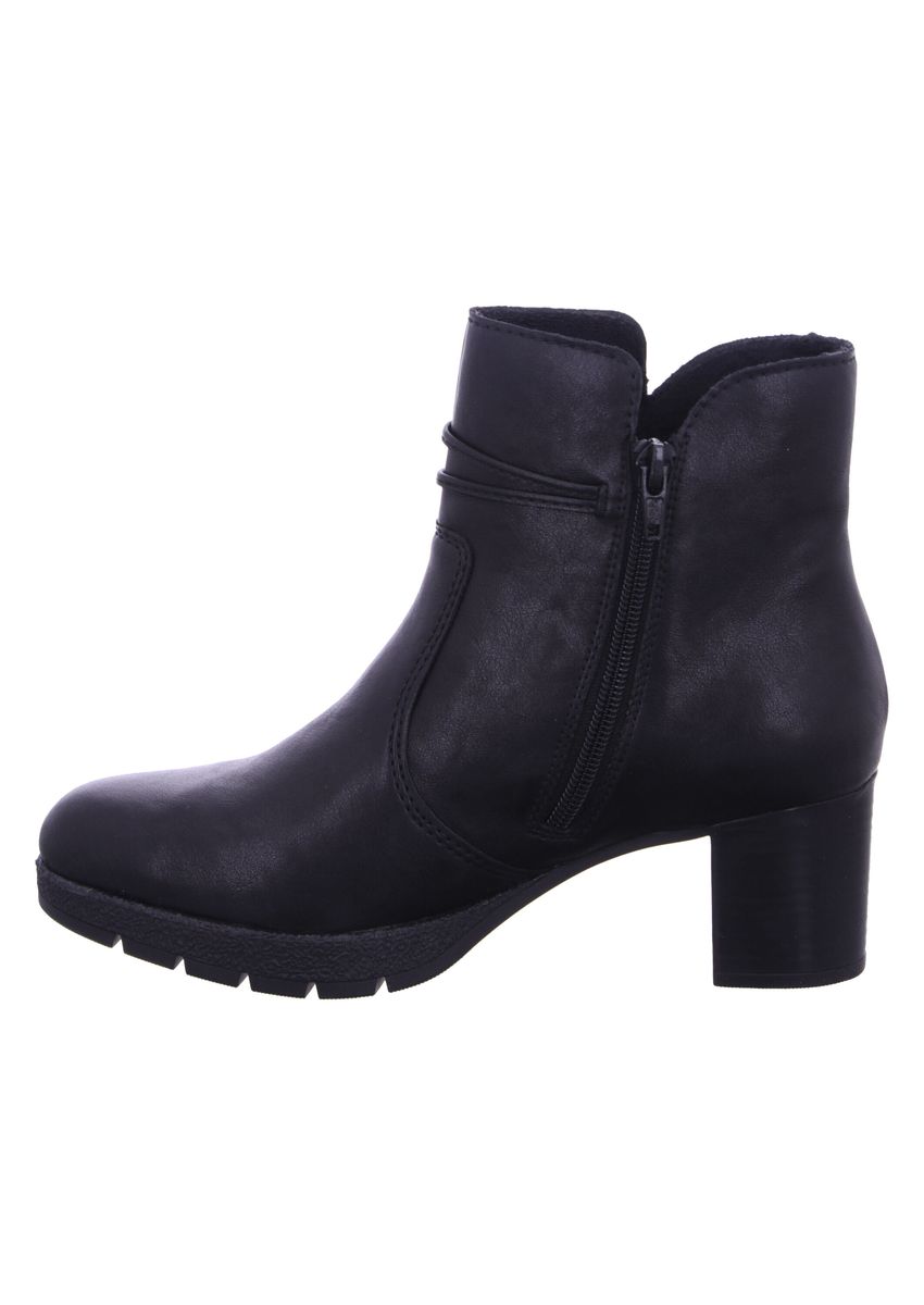 Stiefeletten mit Blockabsatz und Riemen