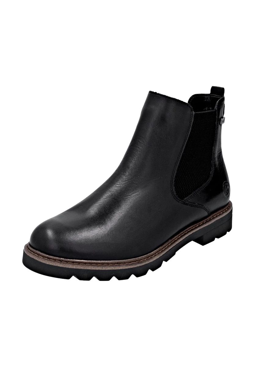Zeitlose warm gefütterte Lederstiefeletten
