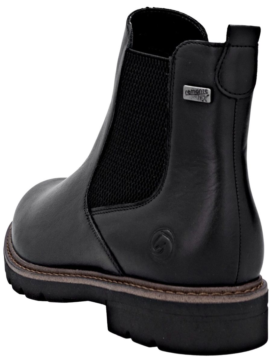 Zeitlose warm gefütterte Lederstiefeletten