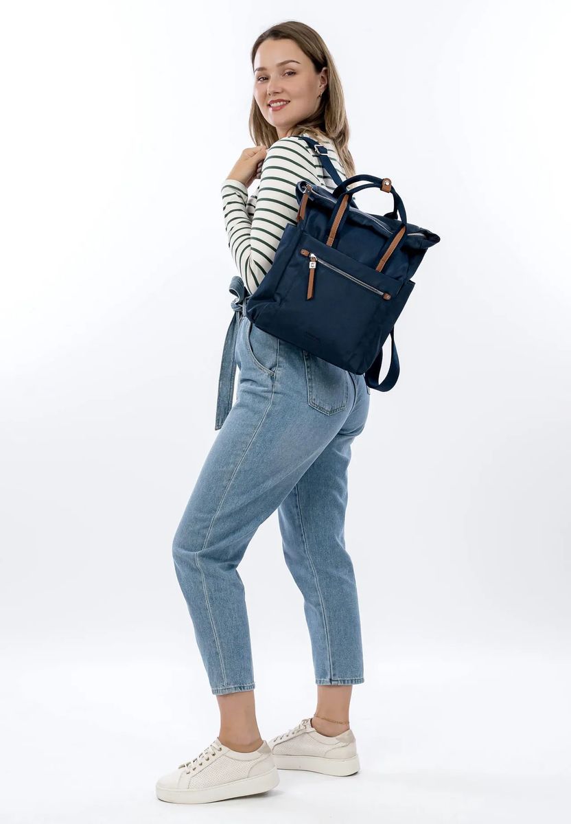 Funktionaler City-Rucksack mit Umschlag