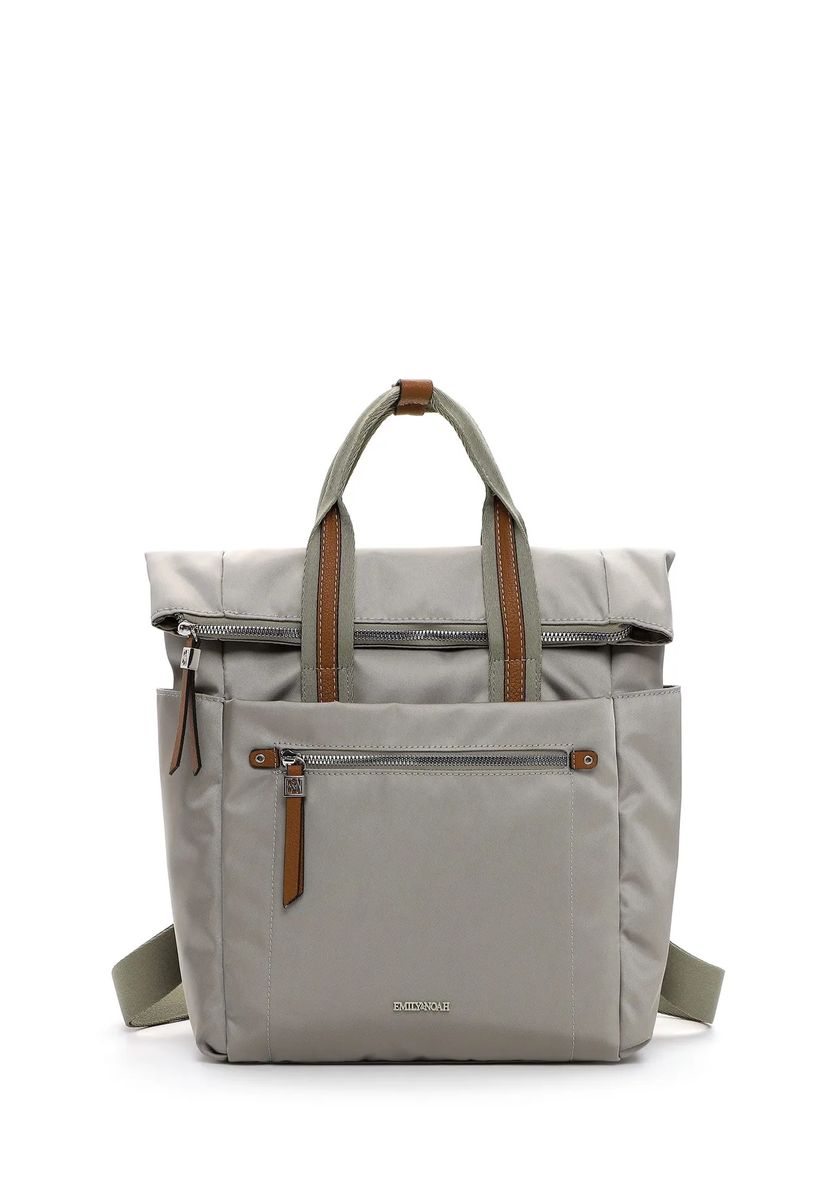 Vielseitiger Roll-Top-Rucksack mit Tragegriffen