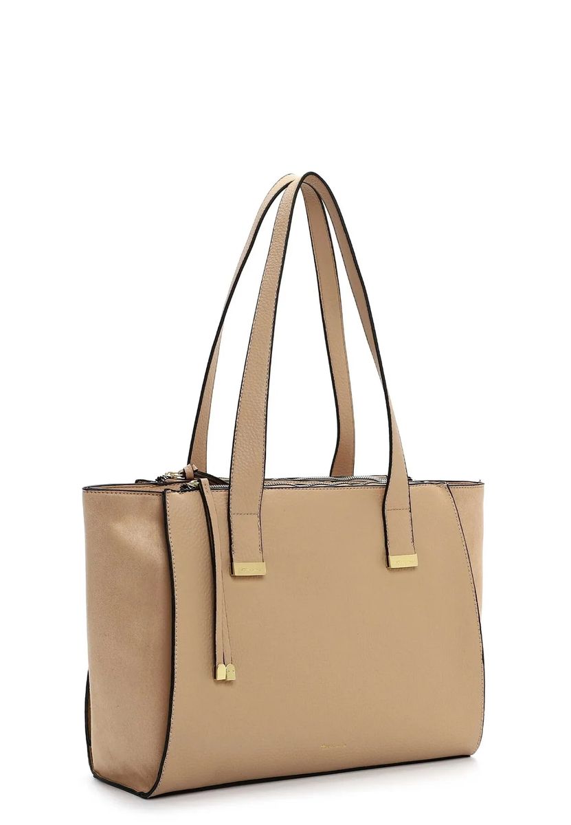 Eleganter Shopper in Lederoptik
