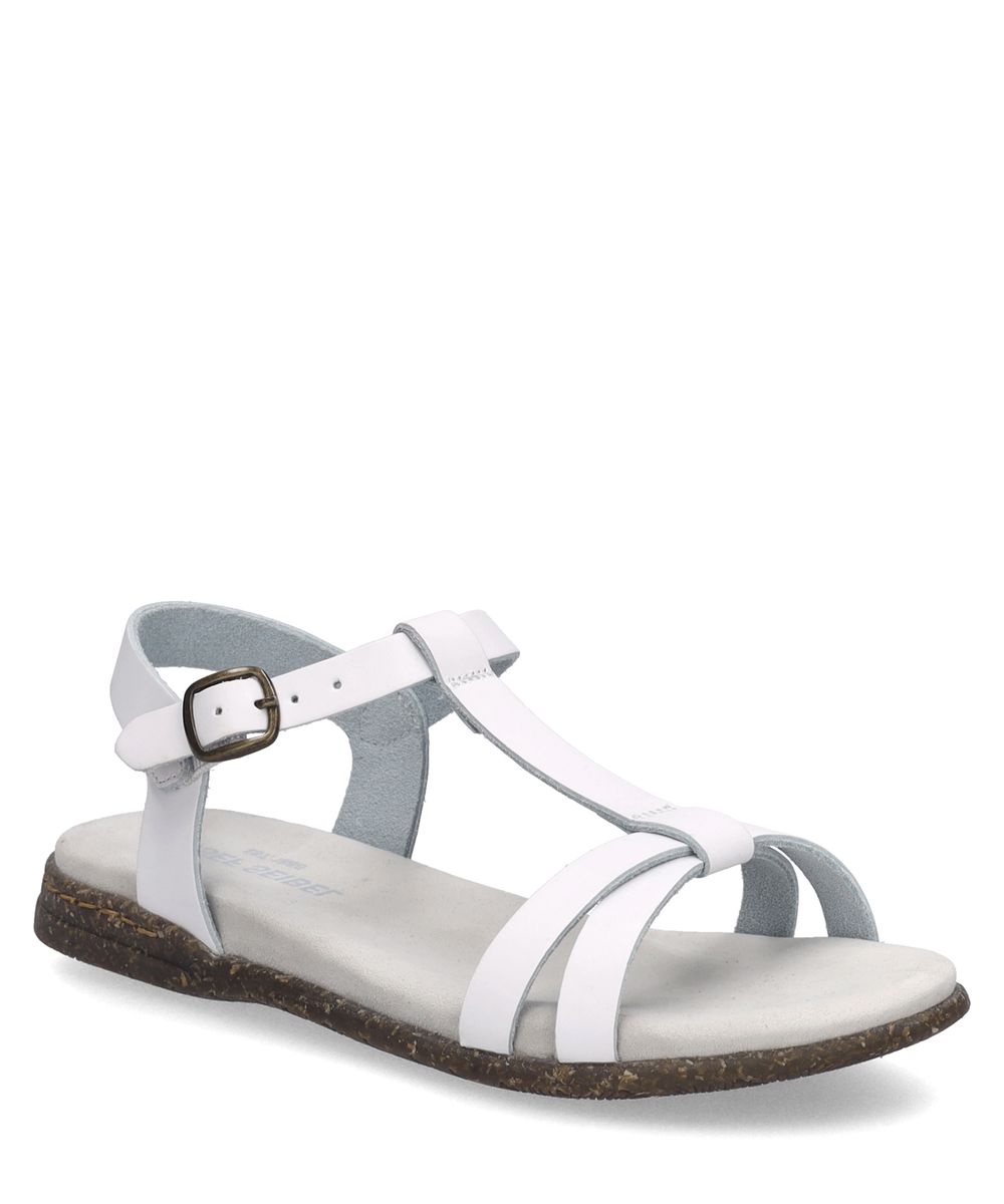 Elegante T-Steg Ledersandalen