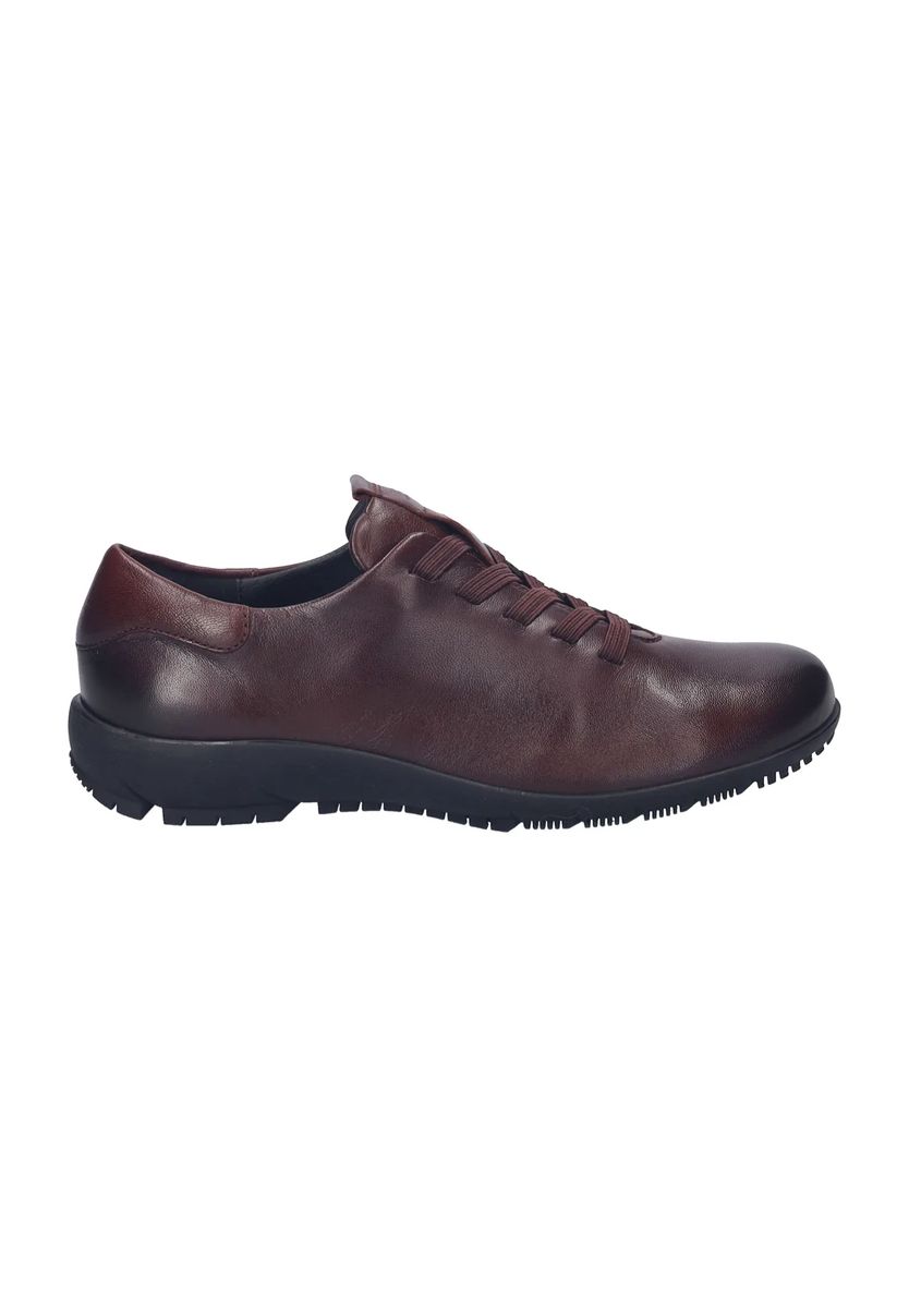 Bequeme Leder-Halbschuhe zum Schnüren