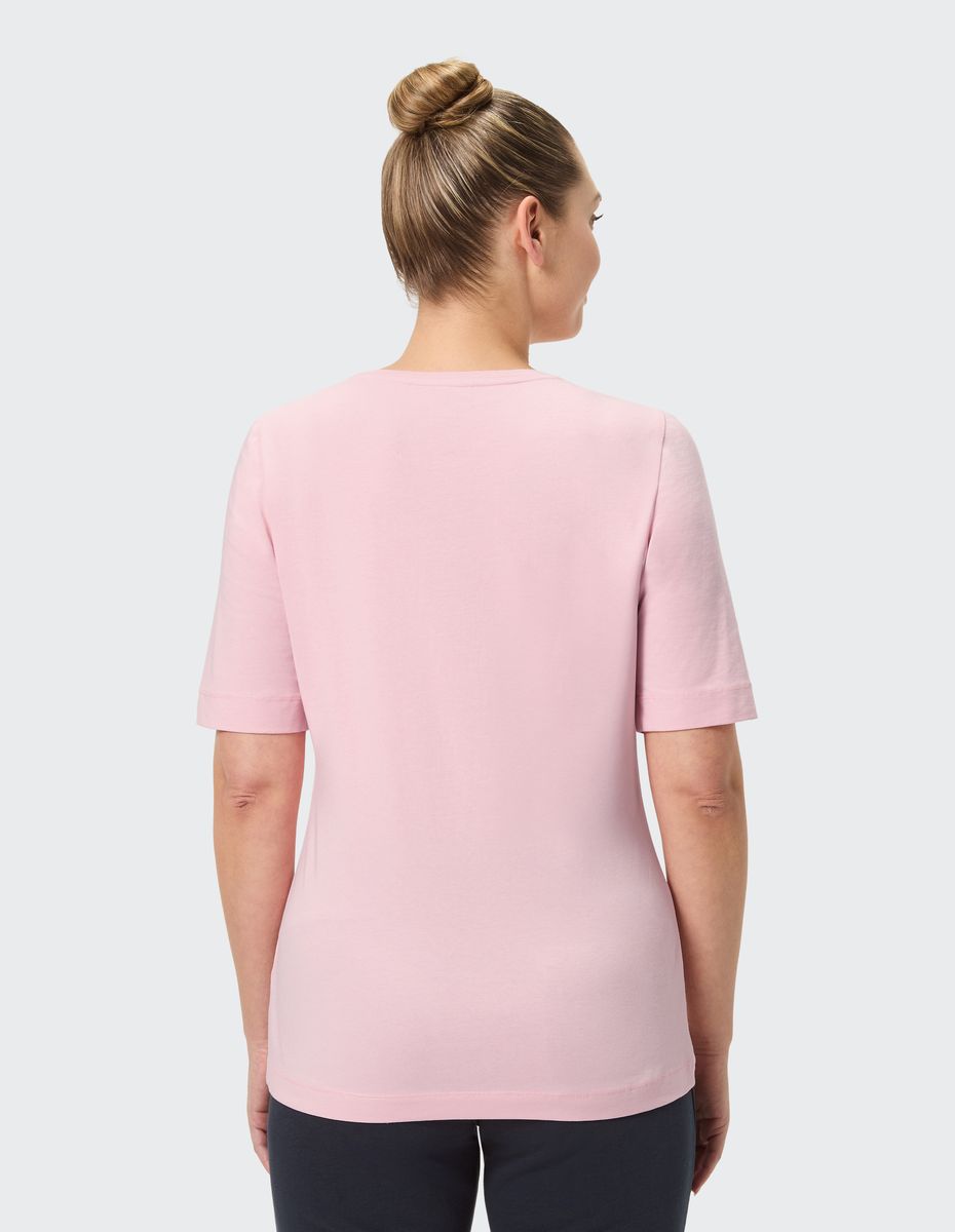 Sport-T-Shirt mit dezenter Stickerei