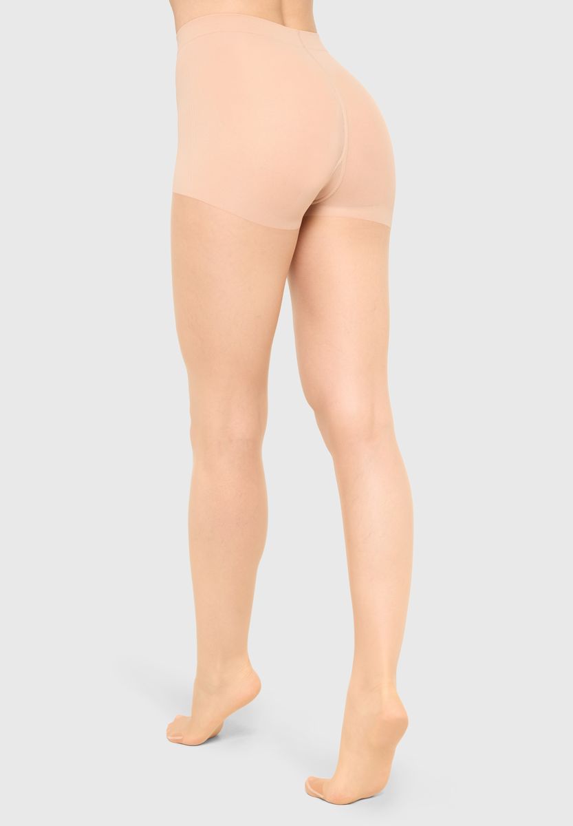 Transparente Shaping-Strumpfhose mit Contouring