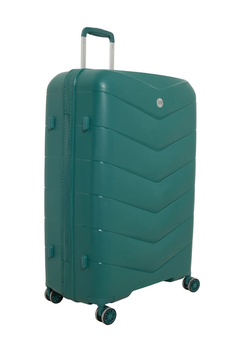Strukturierter Hartschalen-Trolley mit Rollen