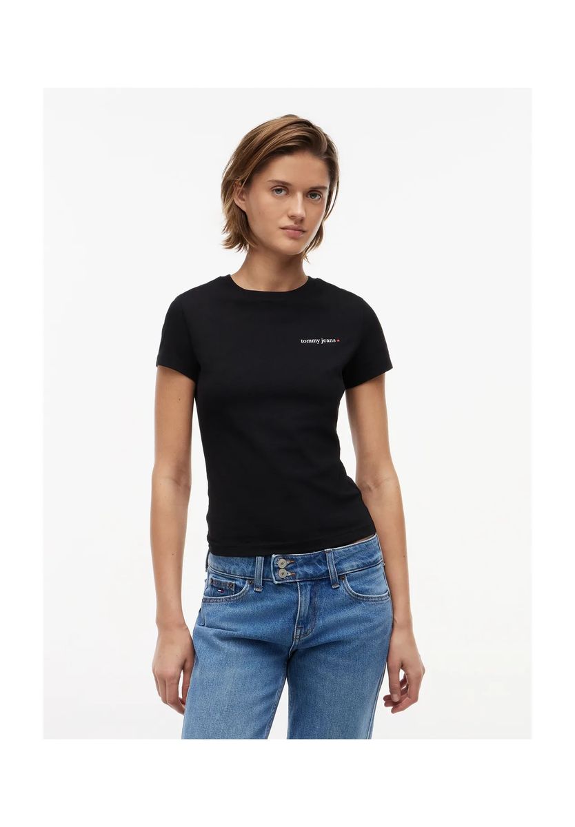 Essentielles Logo-T-Shirt mit Rundhalsausschnitt
