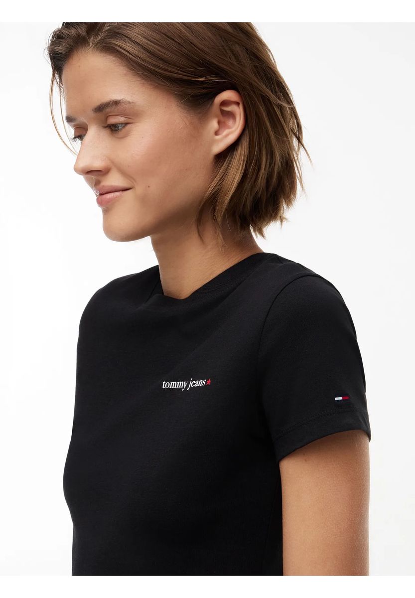 Essentielles Logo-T-Shirt mit Rundhalsausschnitt
