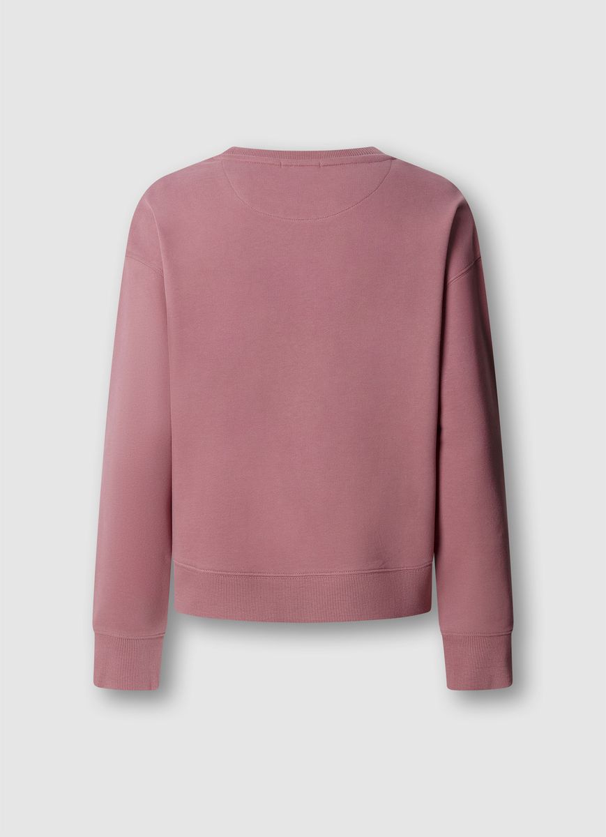Klassisches Sweatshirt mit Logo-Print