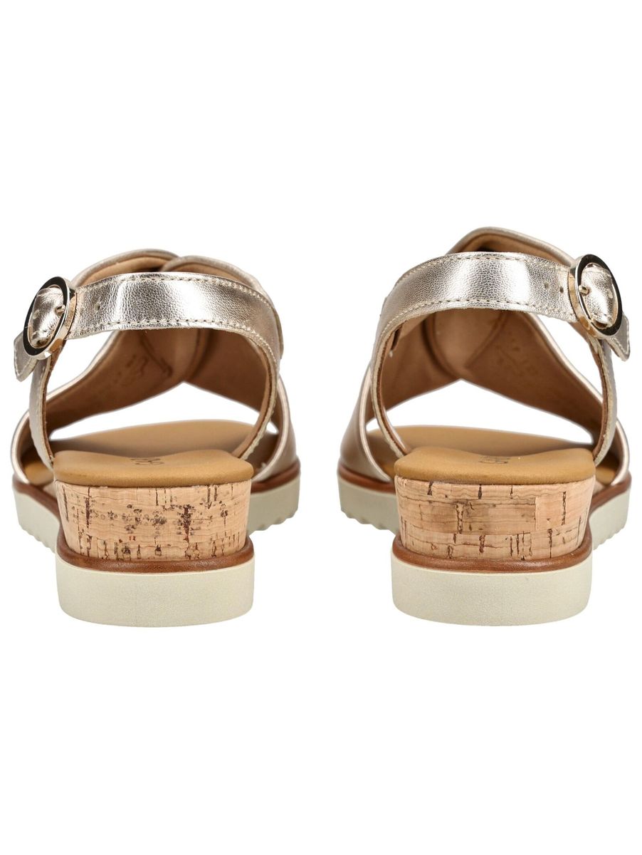 Elegante Riemchensandalen mit Keilabsatz