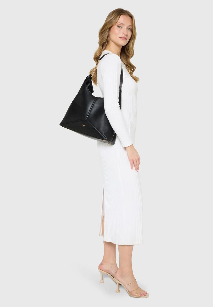 Elegante Hobo-Tasche aus Kunstleder