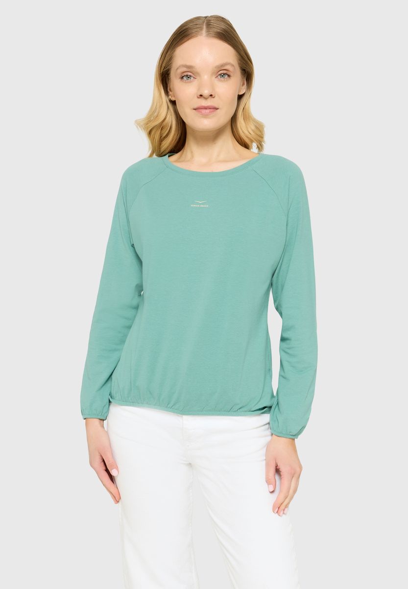 Weiches Modal-Shirt mit Elastiksaum