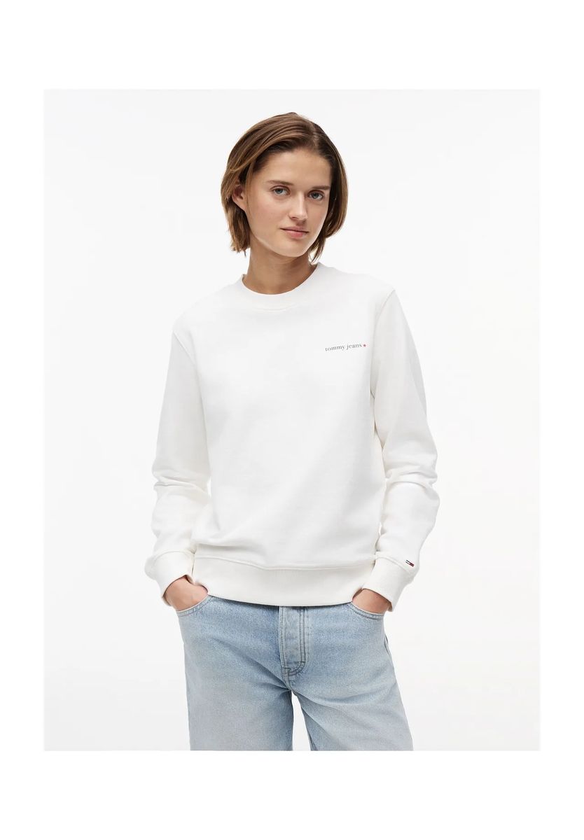 Minimalistisches Crewneck-Sweatshirt aus Baumwolle