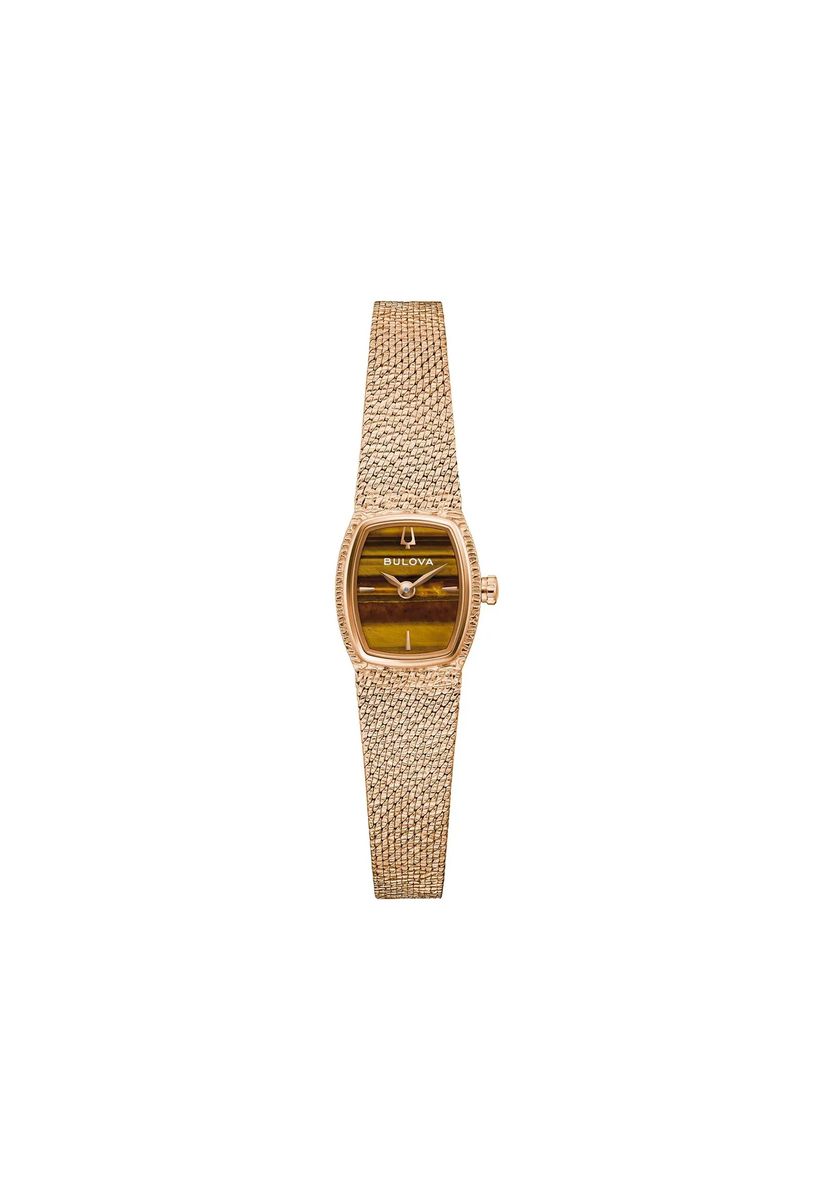 Vintage-inspirierte Armbanduhr mit Milanaise-Band