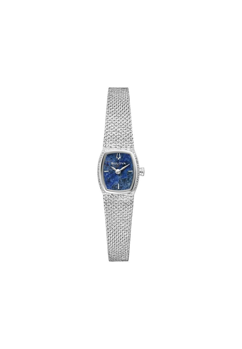 Elegante ovale Mesh-Armbanduhr