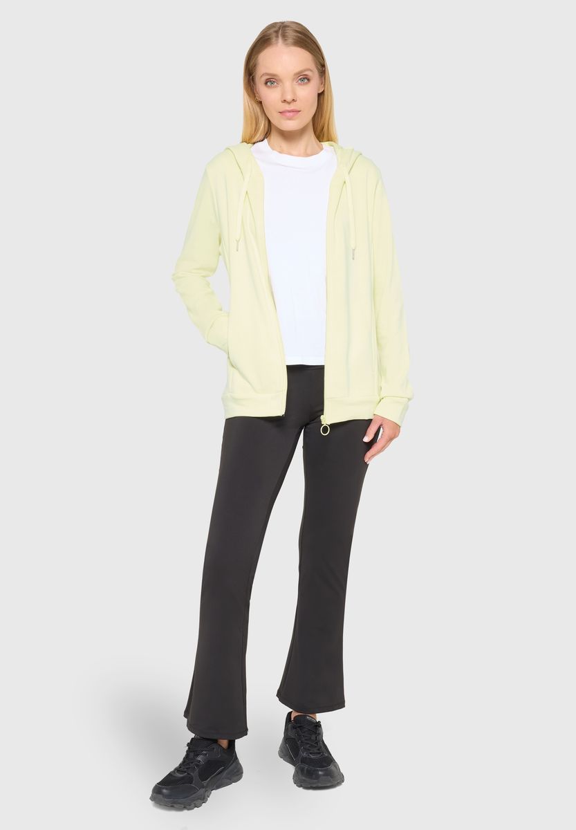 Schnelltrocknende Kapuzen-Sweatjacke