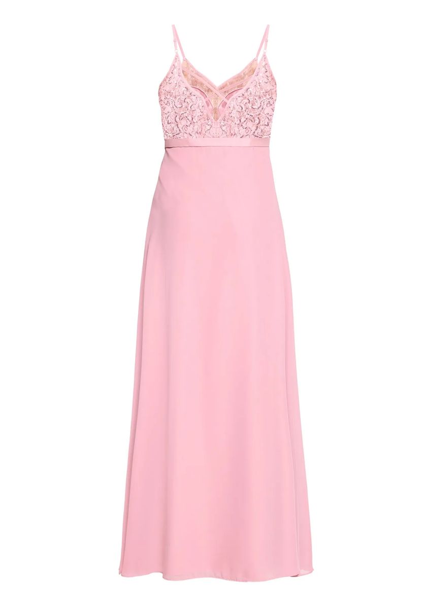 Abendkleid mit Spitzenoberteil