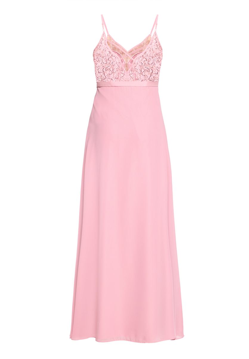 Abendkleid mit Spitzenoberteil