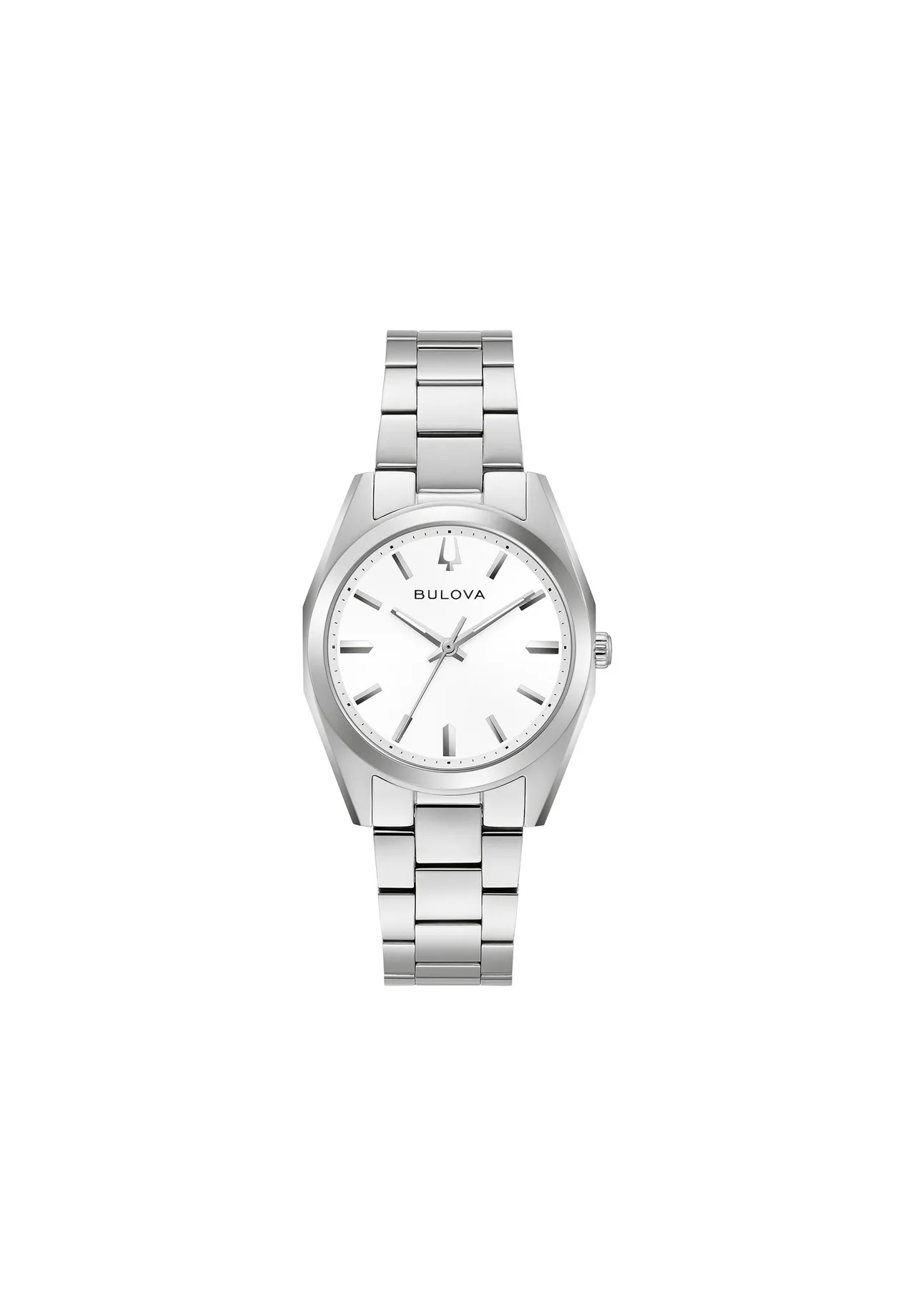 Minimalistische Edelstahl-Armbanduhr