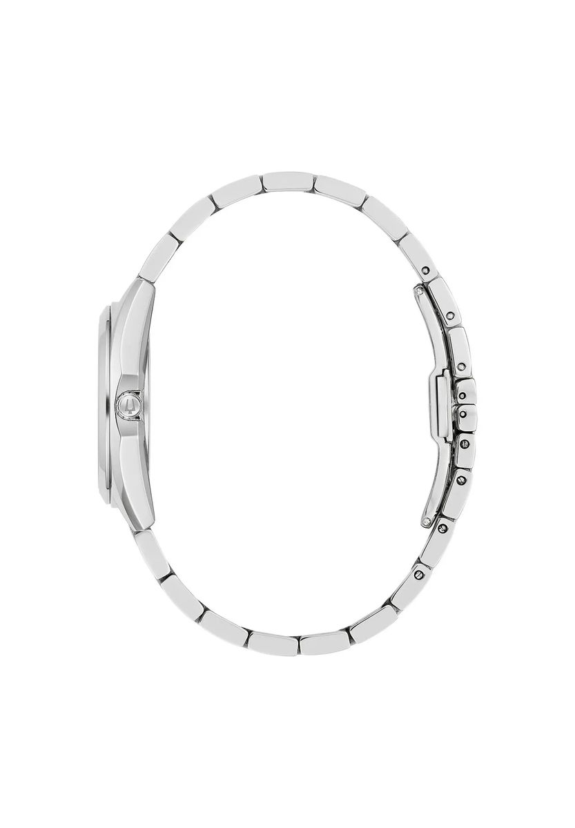 Minimalistische Edelstahl-Armbanduhr