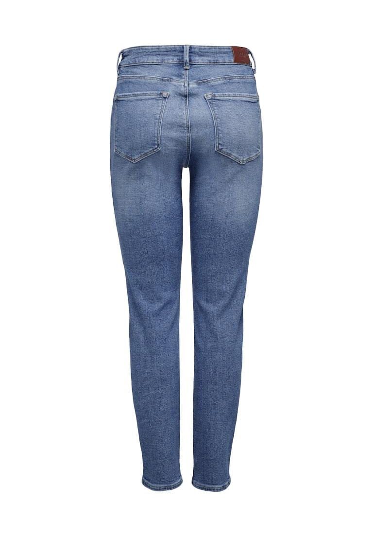 High-Waist Jeans mit schmalem Bein